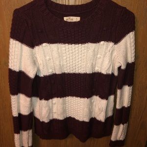 Striped Knit Sweater